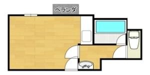 アネックス白浜の間取り画像