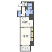 プレサンスNEO心斎橋の間取り画像