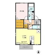 リシェス・オカザキⅢ Bの間取り画像