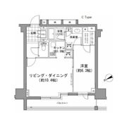 パークハビオ八丁堀の間取り画像