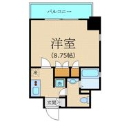 プラーズタワー東新宿ビルの間取り画像