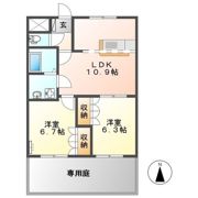 アイル・プティの間取り画像