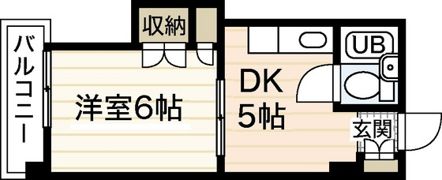 サンハイムうえだの間取り画像