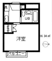 コーポ・保戸田の間取り画像