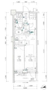パレステージ鷺宮の間取り画像