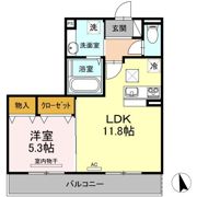パルハイブリッジⅢの間取り画像