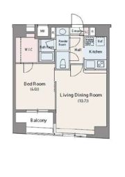 人形町デュープレックスR'sの間取り画像