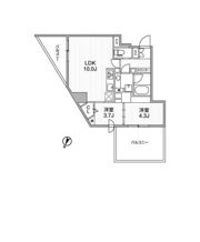 GranDuo下北沢12の間取り画像
