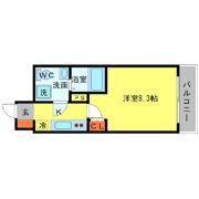 SERENiTE江坂四番館の間取り画像