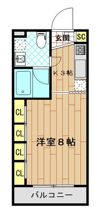 K’s city1の間取り画像