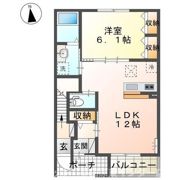 Maison de Prunier (メゾン ド プルニエ)の間取り画像