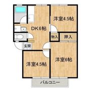 アーバンヒルAの間取り画像
