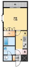 ベルローズの間取り画像
