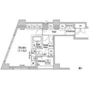 コンフォリア上野広小路の間取り画像