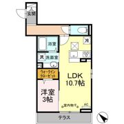 ソレール西久保の間取り画像