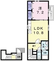アルテグラン調布の間取り画像