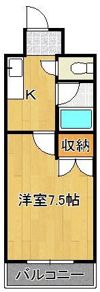 トーケン設計戸畑駅前IIの間取り画像