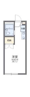 レオパレス中曽根Ⅱの間取り画像