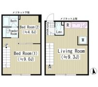 レピア大岡山の間取り画像