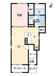 プチメゾン北山の間取り画像