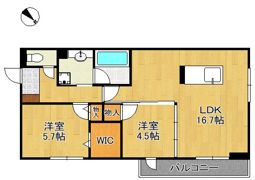 D-ROOM浅生の間取り画像
