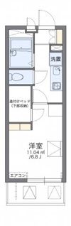 レオパレス掛休の間取り画像