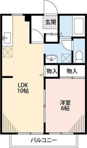 サンゴハイツⅢの間取り画像