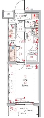 クレヴィスタ久が原の間取り画像