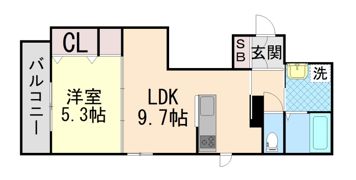 ホワイトメゾン御影の間取り画像