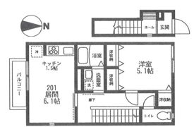 カーサ フォレスタの間取り画像