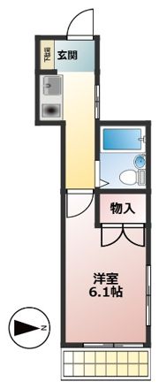 柴崎ハイツの間取り画像