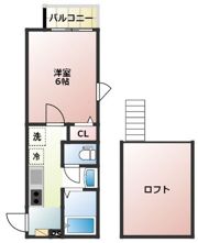 クオーレ朝霞の間取り画像