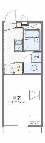 レオパレスハイマート柳ヶ丘Ⅱの間取り画像