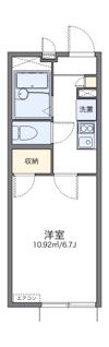 レオパレスローズの間取り画像