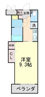 メトロポリタンの間取り画像