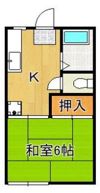 コーポ四季の間取り画像