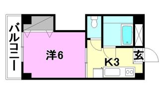 ABCハイム久米の間取り画像