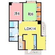 URBAN CONCIERIA城東の間取り画像
