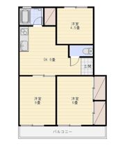 ベルマンションの間取り画像