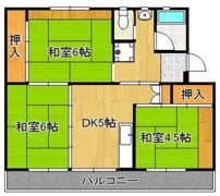 ビレッジハウス水巻2号棟の間取り画像