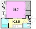 コンフォート森松の間取り画像