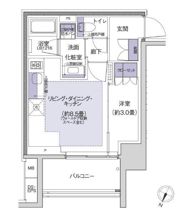 プラウド横浜阪東橋の間取り画像