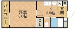 ビラエントピアⅡの間取り画像