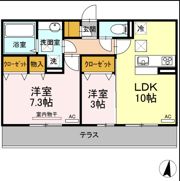 カーサ・ぺキーノの間取り画像