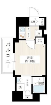 リヴシティ横濱関内の間取り画像