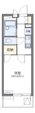 レオパレスラ フェニックスの間取り画像