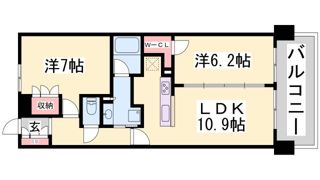 プライムメイツアスタの間取り画像