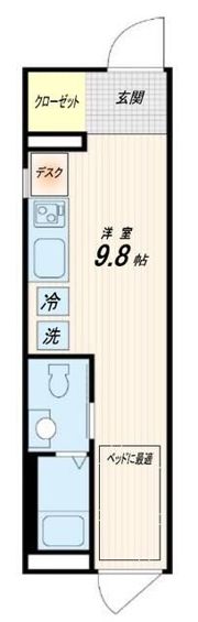 Fullea神楽坂の間取り画像