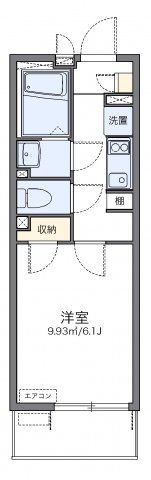 レオネクスト西門の間取り画像