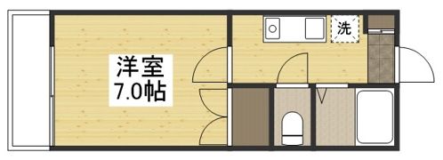 デュエル総社Cの間取り画像